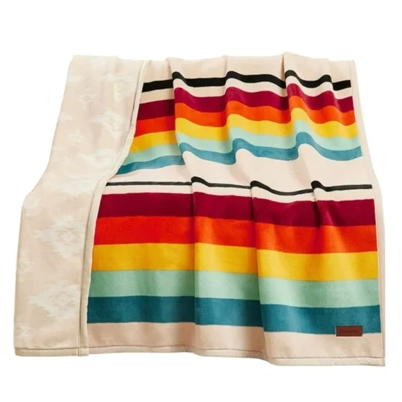 Pendleton Reversible Plush Throw Blanket
